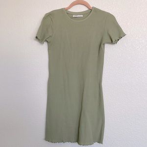 Sage T-shirt Dress